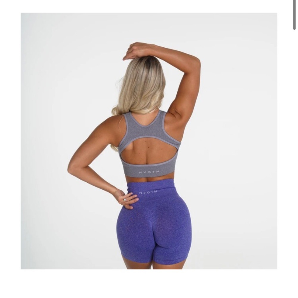 NWT NVGTN grey eclipse bra